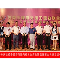 第五届副会长颁发证书